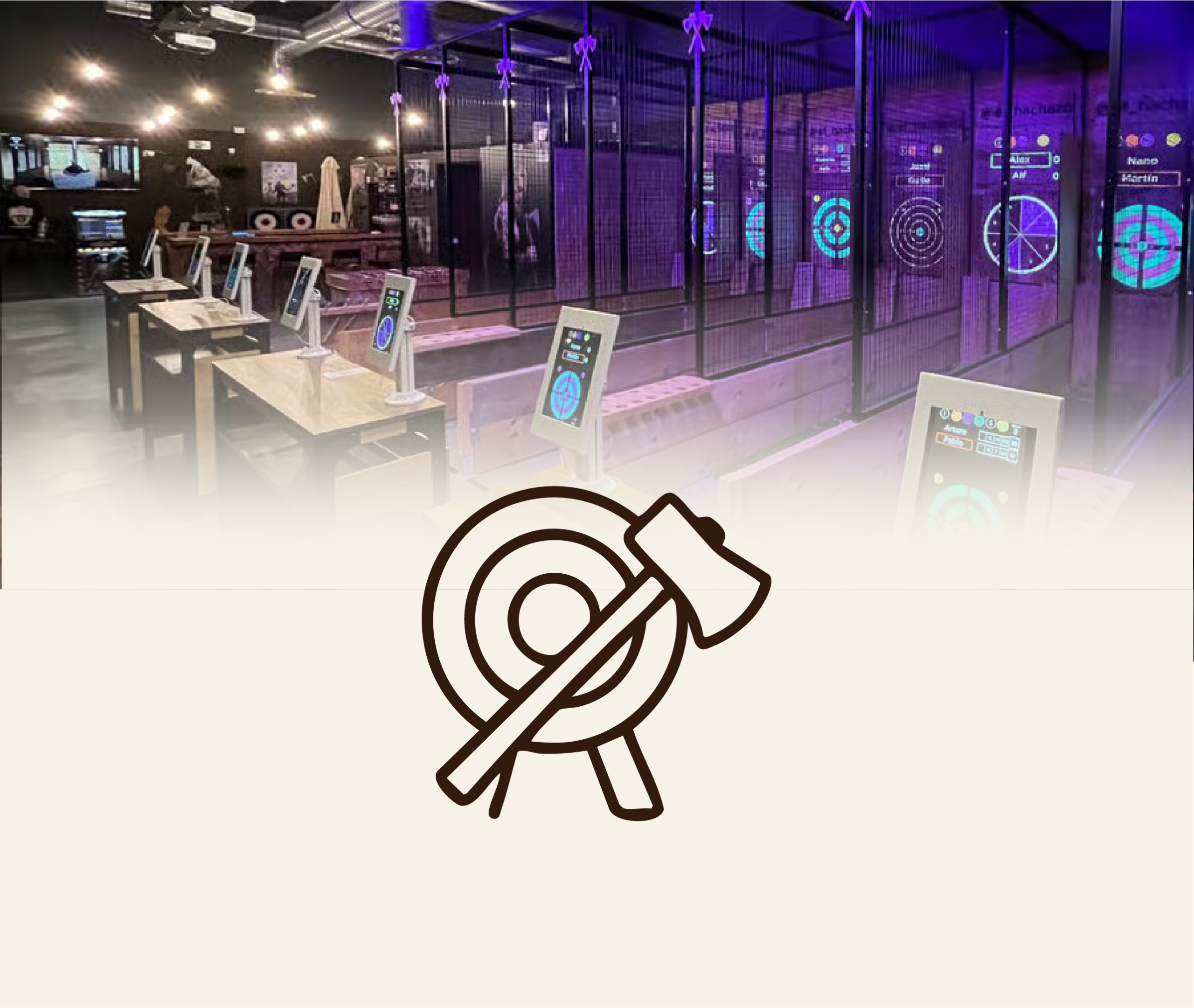 lancer de hache à Vitré